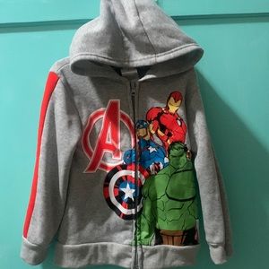 Size 5 Avengers sweatshirt